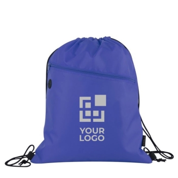 Mochila de cordas de plástico reciclado