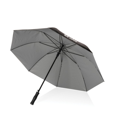 Guarda-chuva com desenho a duas cores cor azul-marinho