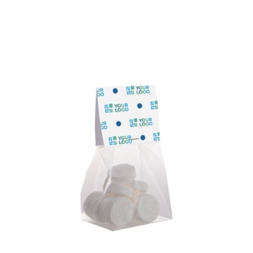 Saco de Wilhelmina Mints com topo personalizável 50 g
