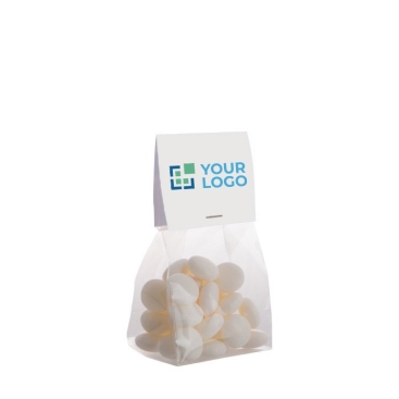 Saco de Mentos Mints com topo personalizável 100 g