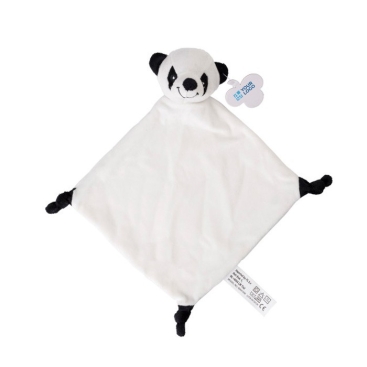 Doudou para bebé de toque macio temática animais para bordar vista principal