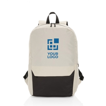 Mochila de viagem de RPET disponível em várias cores 15,6