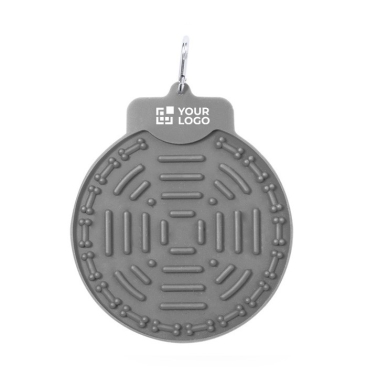 Almofada de silicone para lamber, para animais com mosquetão