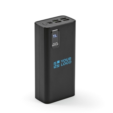 Bateria externa com ecrã que indica a bateria 30.000 mAh