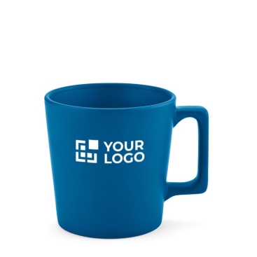 Caneca de cerâmica com acabamento fosco em cores vivas 310ml