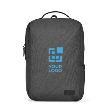 Mochila de poliéster reciclado para PC com fechos impermeáveis 15,6''