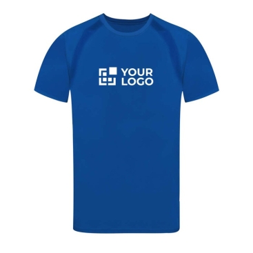 T-shirt técnica personalizada de poliéster 100% transpirável 135 g/m2