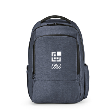 Mochila impermeável bicolor de nylon reciclado para portátil 15,6''