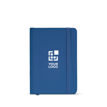 Caderno com capa dura de papel reciclado A6 folhas linhas