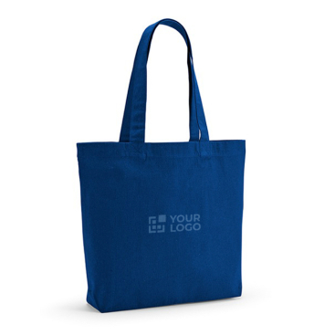 Saco de compras de algodão e poliéster reciclado 220 g/m2