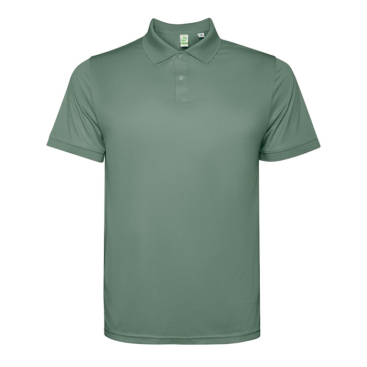Polo técnico de manga curta, poliéster reciclado 125 g/m2 Roly Direct Tormo 