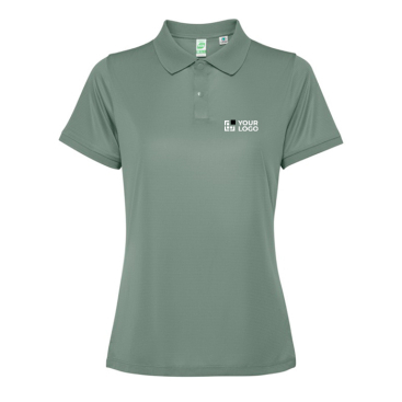 Polo técnico de poliéster reciclado para mulher 125 g/m2 Roly Direct Tormo 