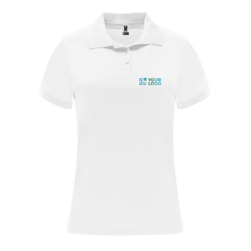 Polo técnico de poliéster piqué para mulher 150 g/m2 Roly Direct Monzha 