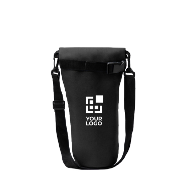 Saco térmico para garrafa com alça a tiracolo e fecho de correr 1 L