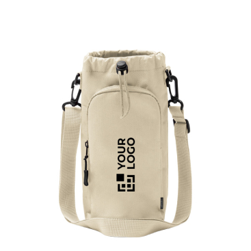 Bolsa porta-garrafa em plástico eco com fecho ajustável 2,5 L