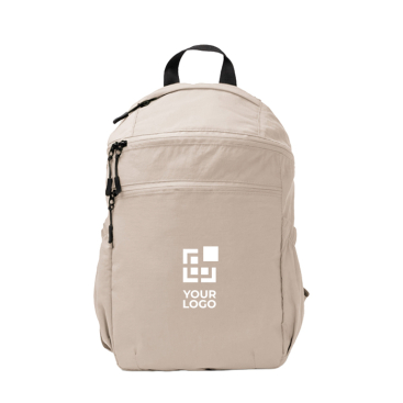 Mochila de nylon com bolsos laterais para garrafas 10''