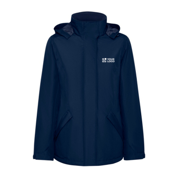 Parka de poliéster reciclado para mulher 400 g/m2 Roly Direct America 