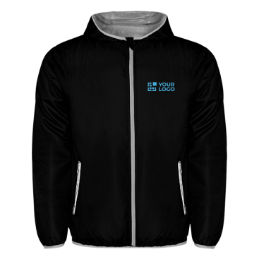 Corta-vento capuz bolso trás dobrável 60 g/m2 Roly Direct Angelo 