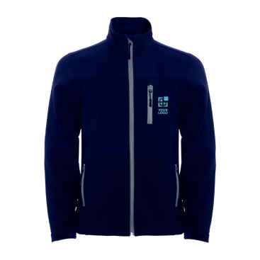 Casaco softshell com elastano e fecho de correr 300 g/m2 Roly Direct Antartida 