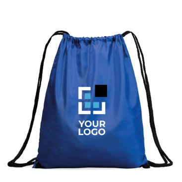 Mochila de cordão de poliéster 210D com ilhós metálicos