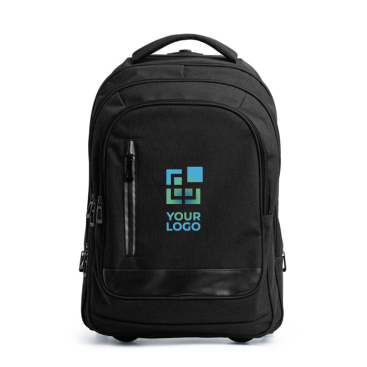 Trolley que se converte em mochila de poliéster 300D para PC 17