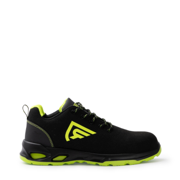 Sapatos de trabalho tipo desportivo feitos de microfibra com biqueira de fibra Roly 