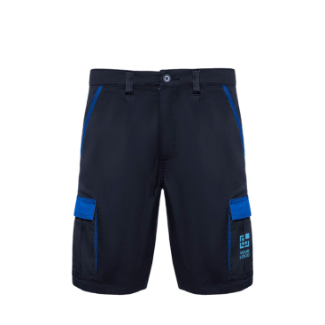 Bermudas de trabalho de poliéster e algodão 250 g/m2 Roly Tahoe
