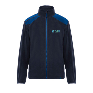 Casaco polar de trabalho de poliéster, cores combinadas 220 g/m2 Roly Terrano 