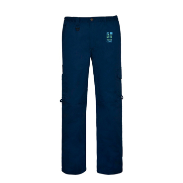 Calças de trabalho com bolsos de poliéster e algodão 245 g/m2 Roly Protect 