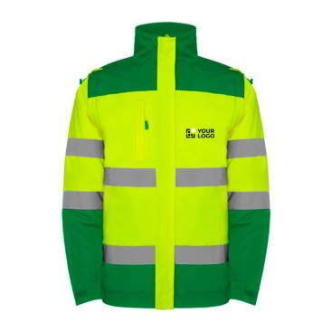 Parka de trabalho de alta visibilidade, impermeável 400 g/m2 Roly Epsylon 