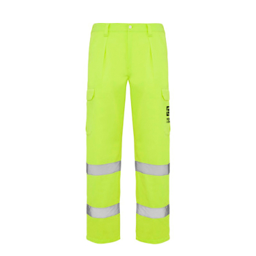 Calças de trabalho de alta visibilidade 235 g/m2 Roly Alfa 
