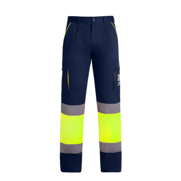 Calças de trabalho, multibolsos, visibilidade 235 g/m2 Roly Enix 