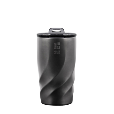Copo térmico antifugas de aço inoxidável reciclado BrandCharger 400 ml