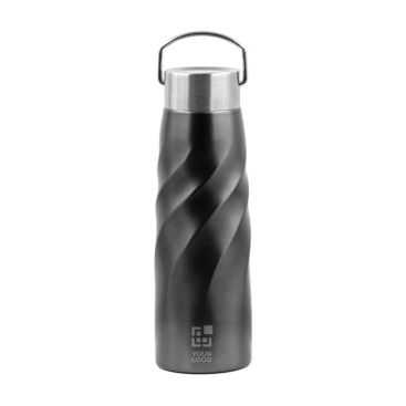 Garrafa antifugas de aço inoxidável reciclado BrandCharger 500 ml