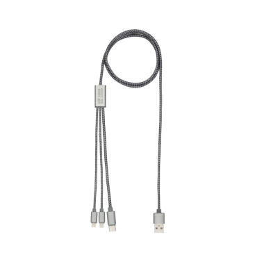 Cabo de carregamento duradouro para vários dispositivos BrandCharger