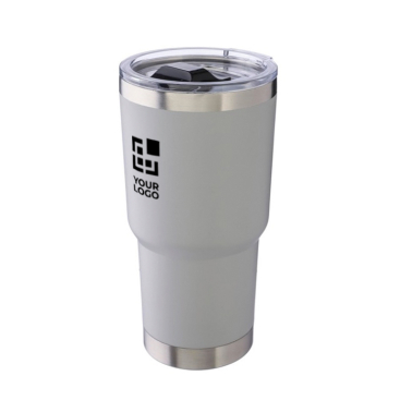 Copo térmico empilhável de aço inoxidável de parede dupla 590 ml