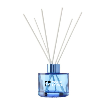 Ambientador de vidro de diferentes aromas com 6 varetas de cana 100 ml