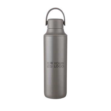 Garrafa de aço inoxidável com dois tipos de tampa 500ml