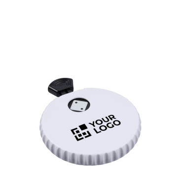 Dados mecânicos com abre-caricas e botão de plástico