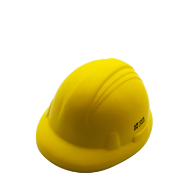 Antisstress em PU em forma de capacete de construtor