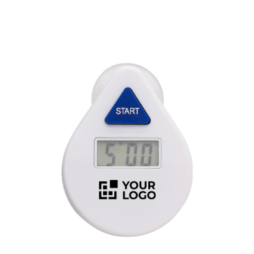 Temporizador de duche de 5 minutos com ventosa para publicidade