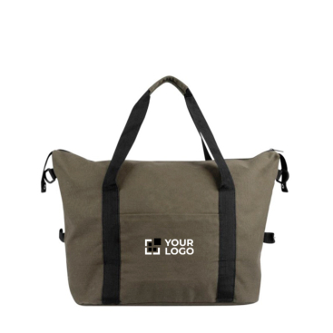 Saco de canvas rPET ideal para levar no trolley 460 g/m2