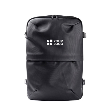 Mochila de couro sintético para viagens com função expansível 30 L