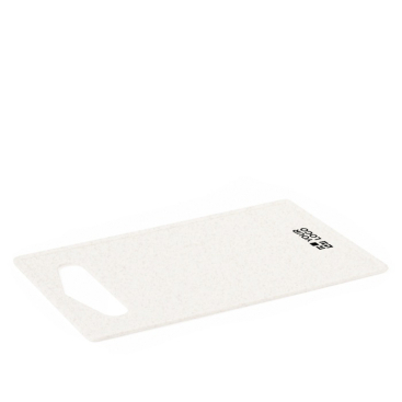 Tábua de cortar cor natural com alça firme para fácil aderência