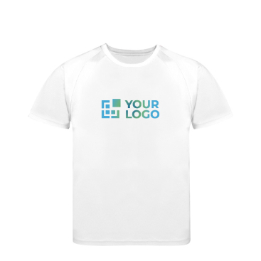 T-shirt técnica para crianças de poliéster 100% transpirável 135 g/m2 vista principal