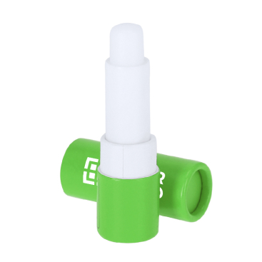 Bálsamo labial com proteção SPF 15 em embalagem de cartão reciclado FSC