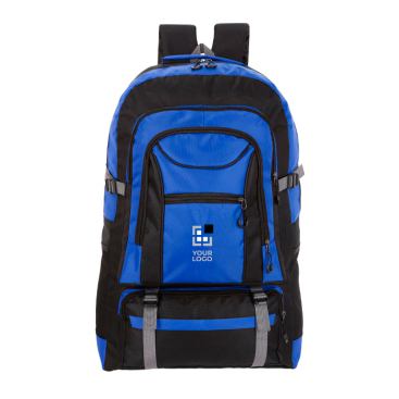 Mochila de viagem com múltiplos bolsos interiores e exteriores