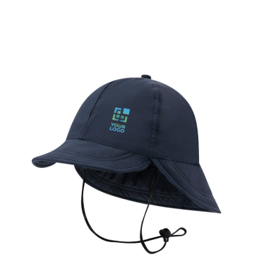 Chapéu à pescador com grande aba traseira para proteger do sol
