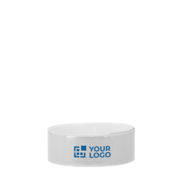 Pulseira refletora personalizável de ajuste automático