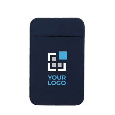 Porta-cartões adesivo para telemóvel, material elástico personalizável